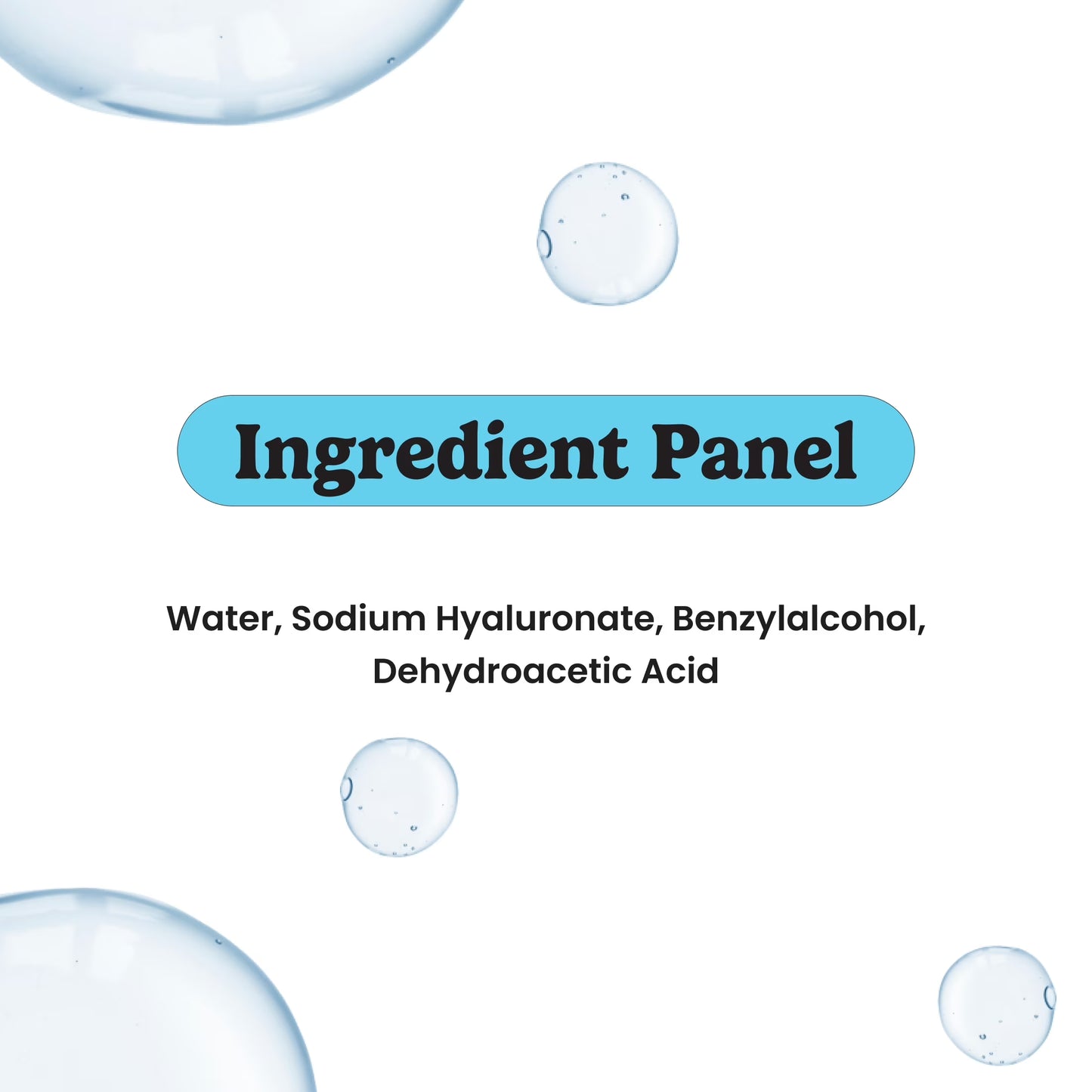 Hyaluronic Acid 100% Pure Serum - Hydrating Face Serum for Personal Care - Fragrance-Free - Hyaluronic Acid - for Skin Care - 1 Fl Oz